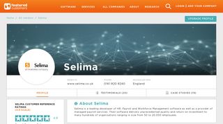 36 Customer Reviews & Customer References of Selima ...