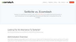 Looking For An Alternative To Sellbrite? Check Out This Comparison.