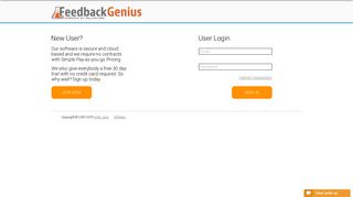 Log In - FeedbackGenius.com