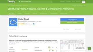 SellerCloud Pricing, Features, Reviews & Comparison of Alternatives ...