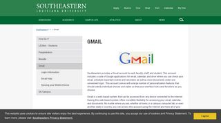 Gmail - Southeastern Louisiana University