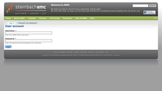 User account | SEMC Online