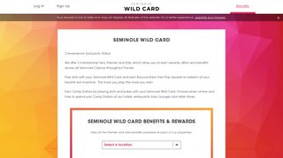 Seminole Wild Card - Seminole Casino Coconut Creek