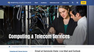 Email at Seminole State: Live Mail and Outlook - Seminole State College