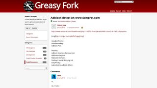 Adblock detect on www.semprot.com — Greasy Forum