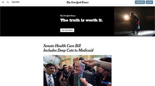 Senate Health Care Bill Includes Deep Cuts to Medicaid - The New ...
