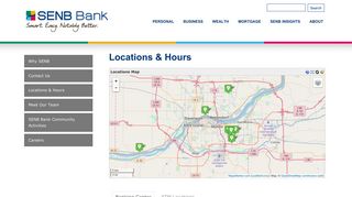 SENB Locations: Quad Cities Banks - Moline, Davenport, Bettendorf ...