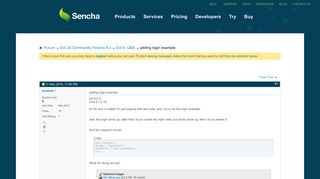 adding login example - Sencha.com