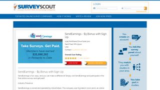 SendEarnings - SurveyScout - Discover the Best Free Online Survey ...