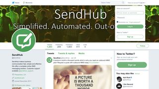 SendHub (@SendHub) | Twitter