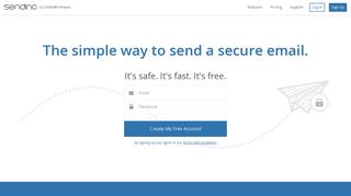 Email Encryption - Free Secure Email Service - Sendinc Email ...