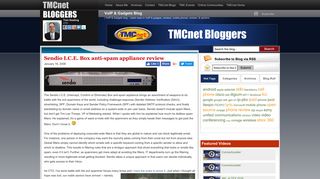 Sendio I.C.E. Box anti-spam appliance review - Blogs - TMCnet