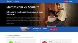 Stamps.com - SendPro vs. Stampscom, Online Postage Comparison