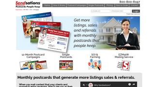 Sendsations – Postcards People Keep - Real Estate Marketing - Real ...