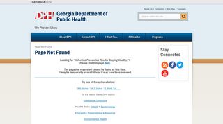 SENDSS Instructor/Student Portal | Georgia Department of Public Health