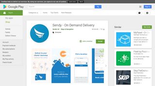 Sendy - On Demand Delivery - Apps on Google Play