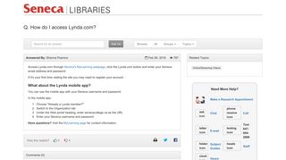 How do I access Lynda.com? - LibAnswers
