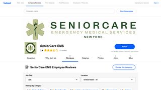 Working at SeniorCare EMS in Bronx, NY: Employee Reviews | Indeed ...