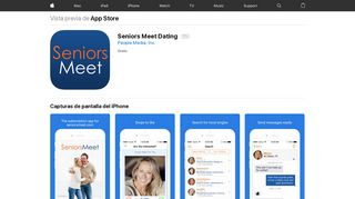 Seniors Meet Dating en App Store - iTunes - Apple