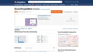 SeniorPeopleMeet Reviews - 195 Reviews of Seniorpeoplemeet.com ...