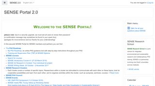 SENSE Portal 2.0