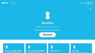 Do more with Sensibo - IFTTT