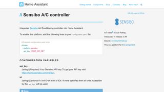 Sensibo A/C controller - Home Assistant