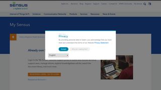Sensus Support: My Sensus Customer Support Portal