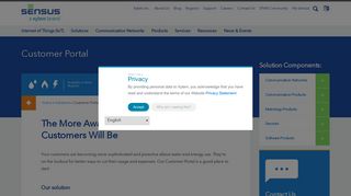Customer Portal for Utility Usage and Billing | Sensus Software