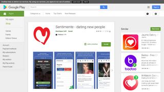Sentimente - dating new people - Apps on Google Play