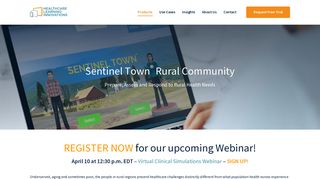 Sentinel Town | Community Health Nursing Simulation | HLI