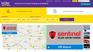 Sentinel Secure Airport Parking Leeds Bradford | Secured Parking