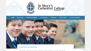 Parents & Friends – St Mary's Cathedral College (SMCC) Sydney ...