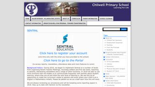 Chilwell Primary School » SENTRAL