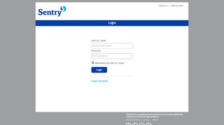 Login - Sentry Insurance