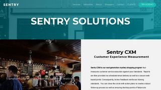 SENTRY SOLUTIONS - Sentry Marketing - CXM - CSM