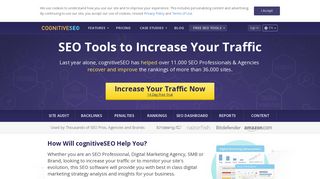 cognitiveSEO: SEO Tools to Increase Your Traffic