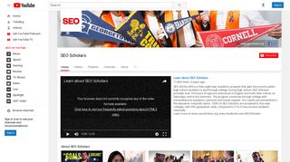 SEO Scholars - YouTube