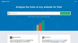 Free link analysis tool - Link research