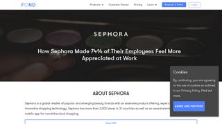 Customer Testimonial: Why Sephora Uses Fond