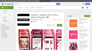 Sephora - Makeup, Skin Care & Beauty Shopping - Apps on Google Play