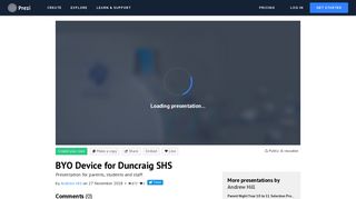 BYO Device for Duncraig SHS by Andrew Hill on Prezi