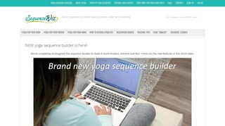 NEW yoga sequence builder is here! - Sequence Wiz