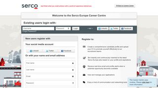 the Serco Europe Career Centre