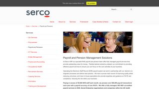 Payroll and Pensions - Serco ASP