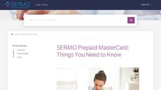 SERMO Prepaid MasterCard: Things You Need to Know - SERMO ...
