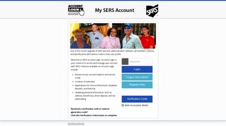 SERS - Member Self Service Portal