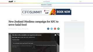 New Zealand Muslims campaign for KFC to serve halal food | Stuff.co.nz