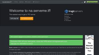 na.serveme.tf - free TF2 server reservations