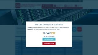 Unmetered.com – servers – dedicated servers with unlimited traffic
